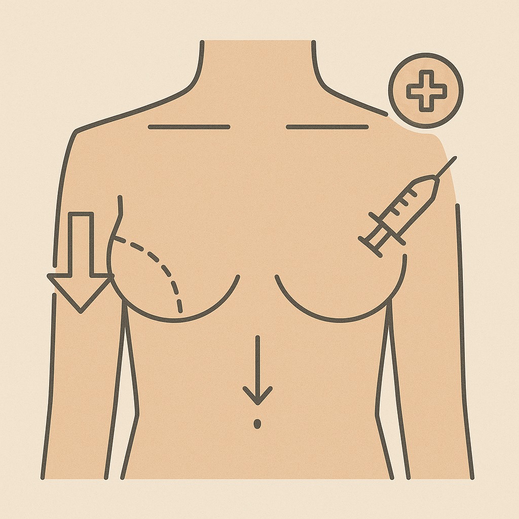 Mamoplastia redutora: alívio físico e valorização estética